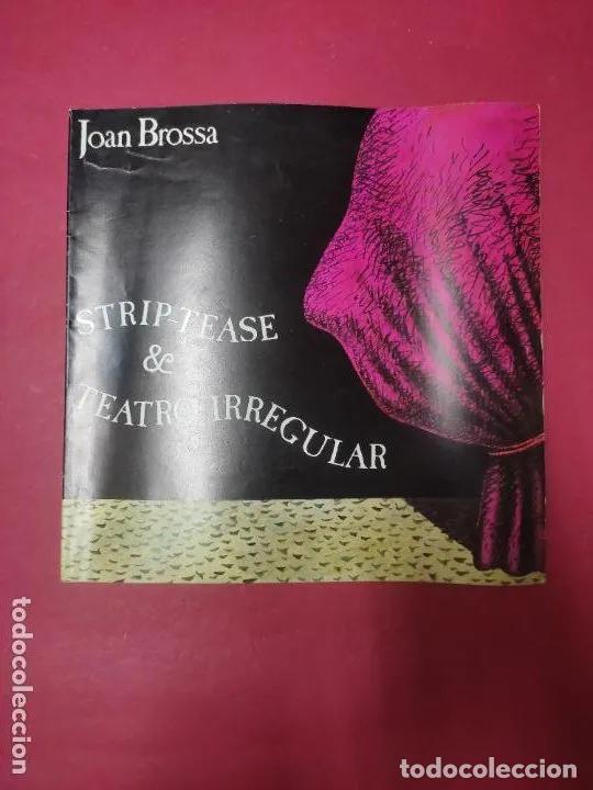 Libros: Strip-Tease & Teatro irregular - Joan Brossa - Foto 1