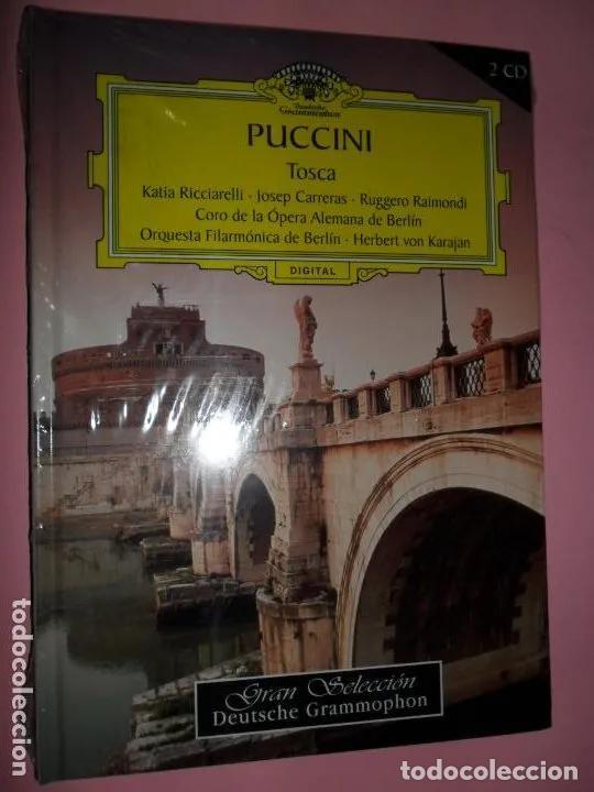Libros: Puccini, Tosca, ed. Deutsche Grammophon, 2 CD, precintado - n/a - Foto 1