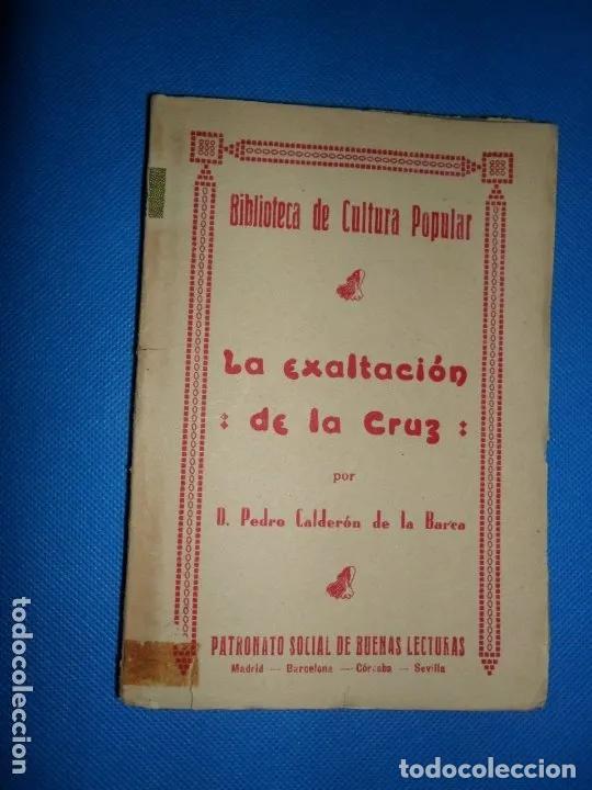 Libros: La exaltaci&oacute;n de la cruz - Pedro Calder&oacute;n de la Barca - Foto 1