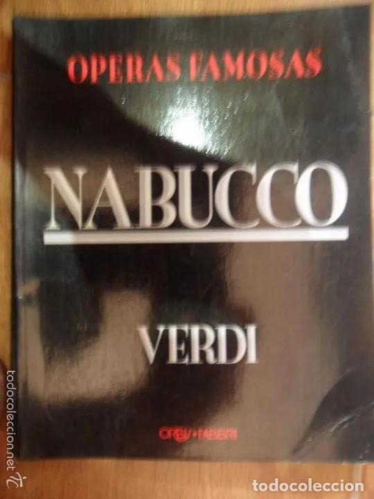 Libros: &Oacute;peras famosas, Nabucco Verdi - Foto 5