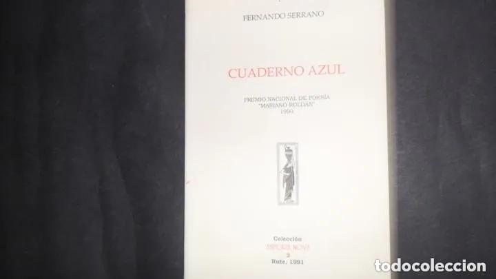 Libros: Cuaderno azul - Fernando Serrano - Foto 1