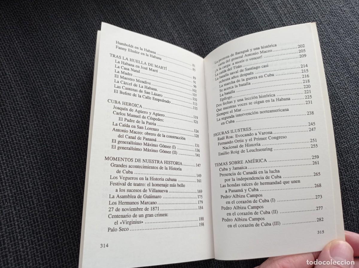Libros: Libro Regresar en el tiempo. Eusebio Leal Spengler. Imago 1995. - Foto 6