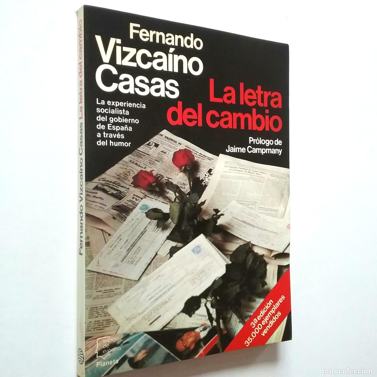 Libros: Fernando Vizca&iacute;no Casas - La letra del cambio - Foto 1