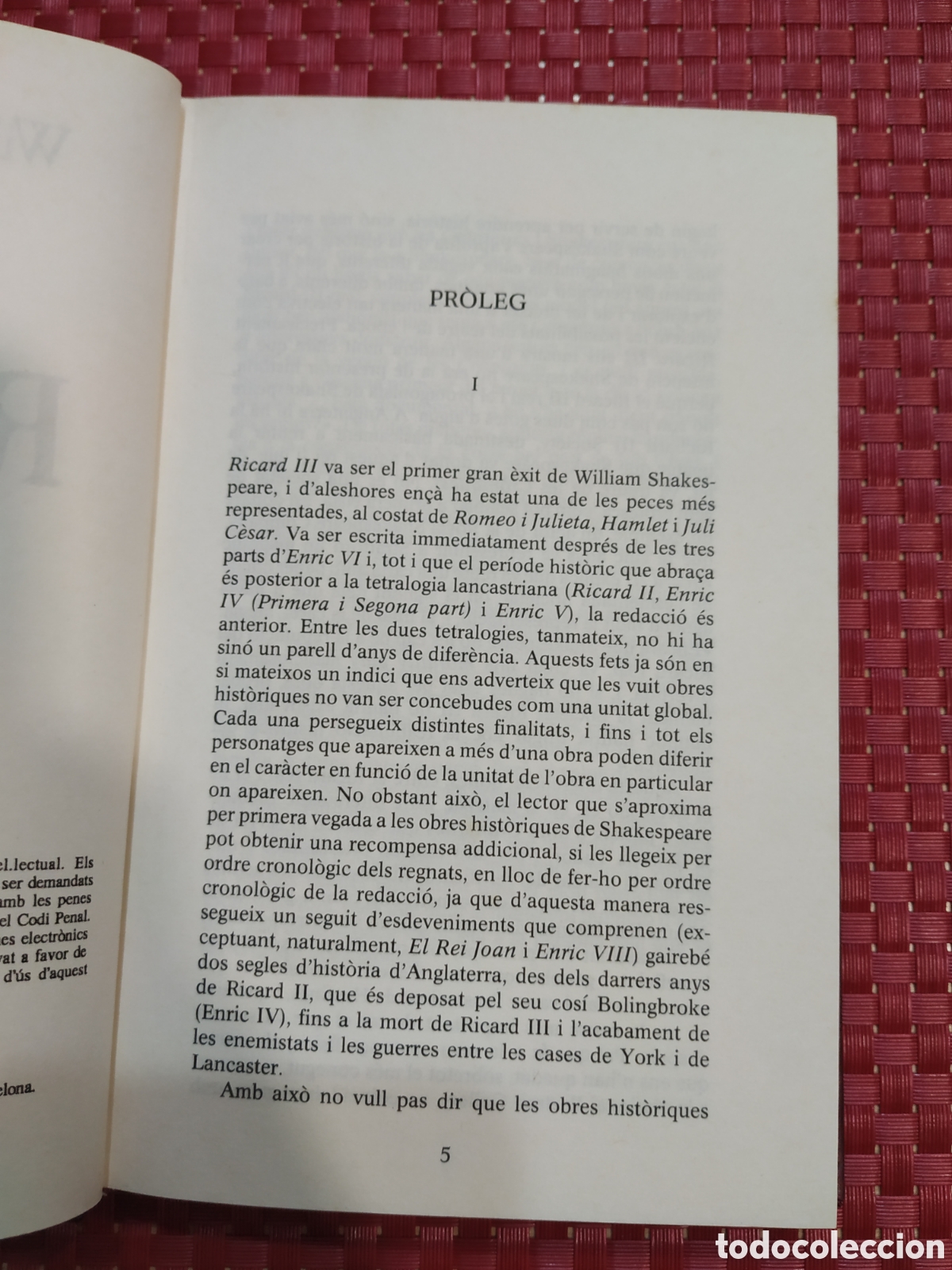 Libros: Ricard III. William Shakespeare - Foto 3