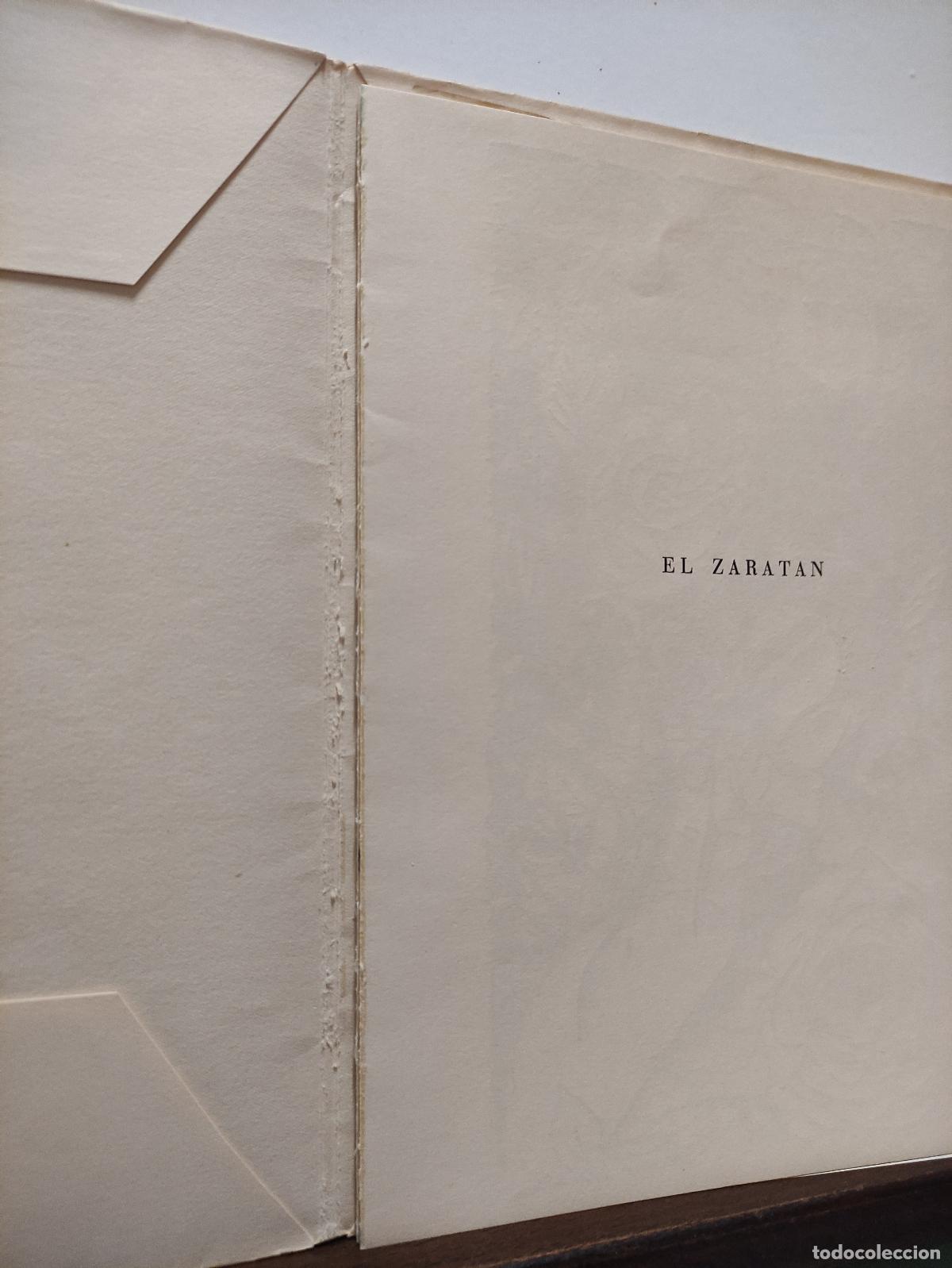 Libros: EL ZARATAN - JUAN RAMON JUMENEZ - 1957 - LIMITADA y Numerada - Foto 4