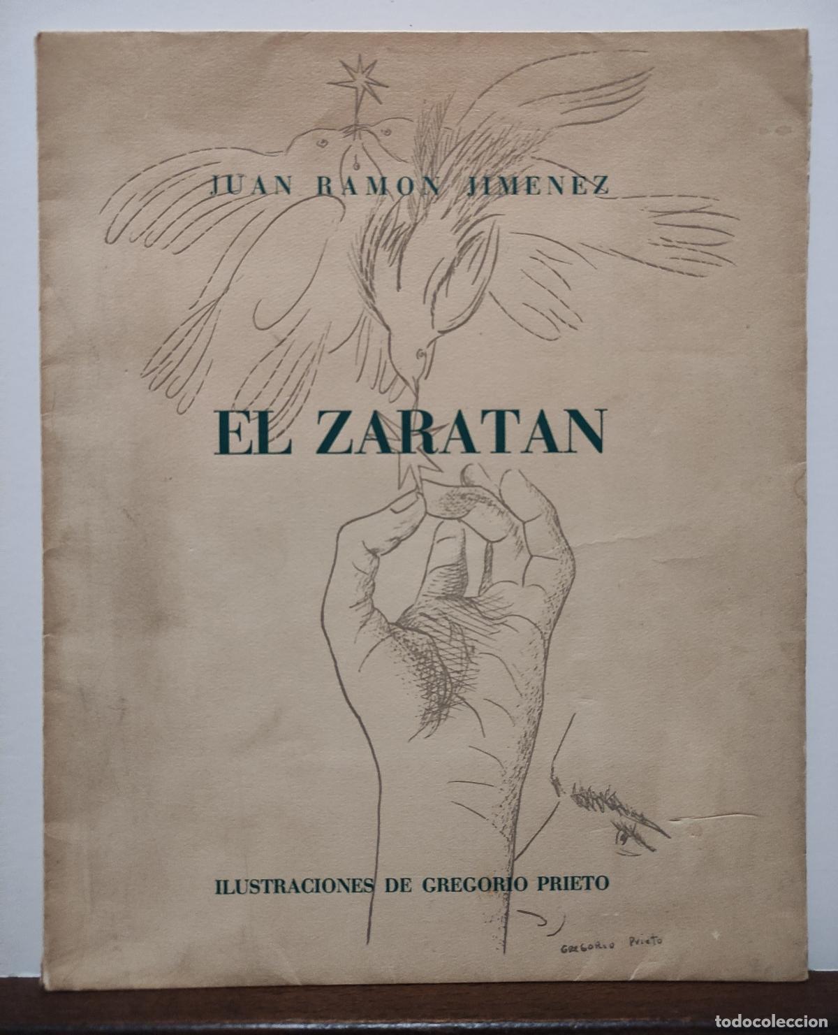Libros: EL ZARATAN - JUAN RAMON JUMENEZ - 1957 - LIMITADA y Numerada - Foto 1