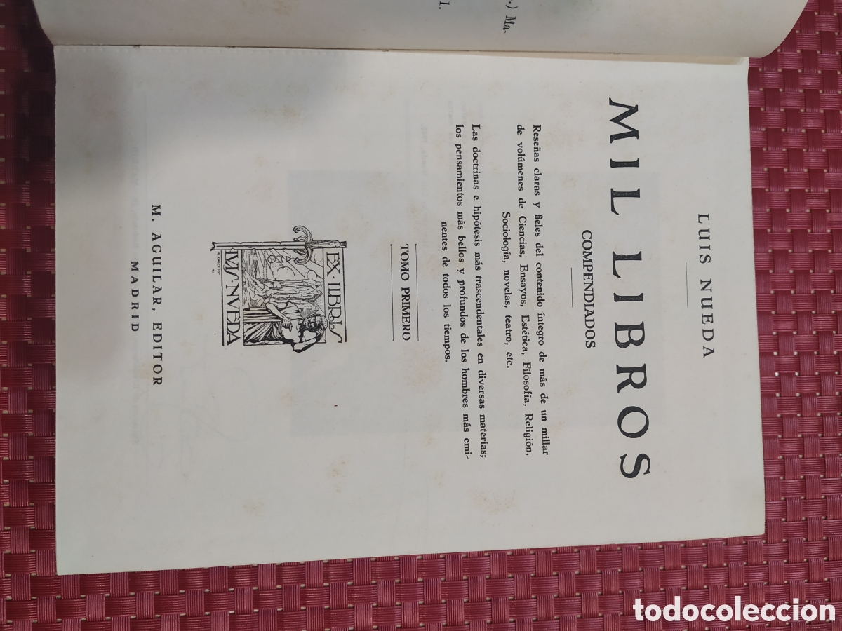 Libros: Mil libros. Luis Nueda - Foto 2