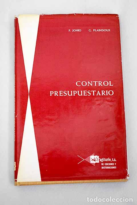 Libros: Control presupuestario.- Jonio, F. - Foto 1