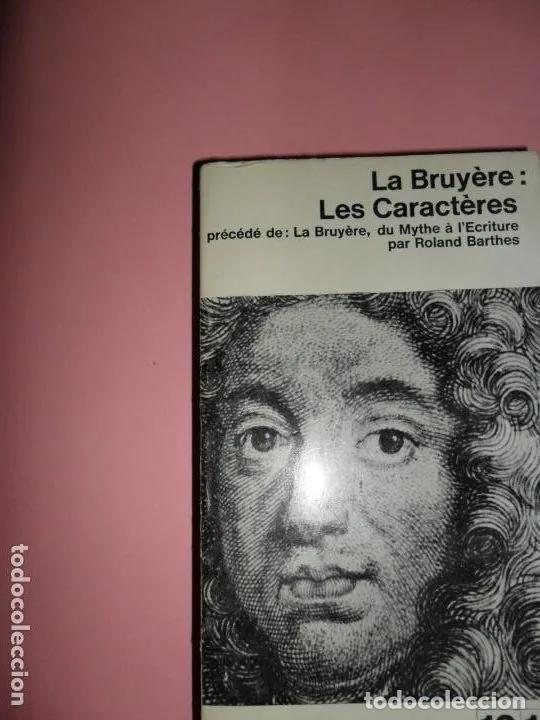 Libros: Les caracteres - Jean La Bruyere - Foto 3