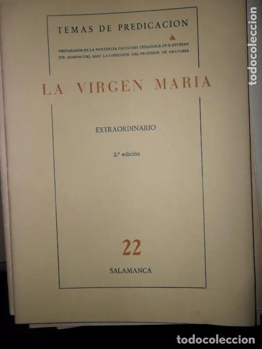 Libros: Temas de predicaci&oacute;n 22, La virgen Mar&iacute;a - Foto 4