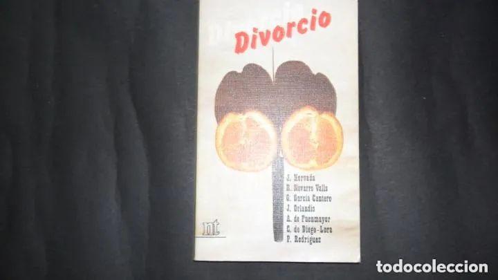 Libros: Divorcio - Javier Hervada - Foto 1