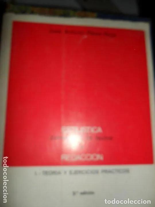 Libros: Estil&iacute;stica, Comentario de textos y redacci&oacute;n, I. Teor&iacute;a y ejercicios pr&aacute;cticos - P&eacute;rez-Rioja - Foto 1