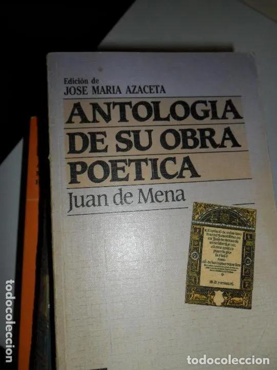 Libros: Juan de Mena - Juan de Mena - Foto 1