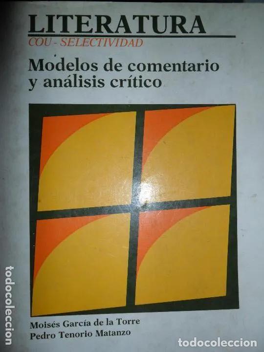Libros: Modelos de comentario y an&aacute;lisis cr&iacute;tico - Foto 1