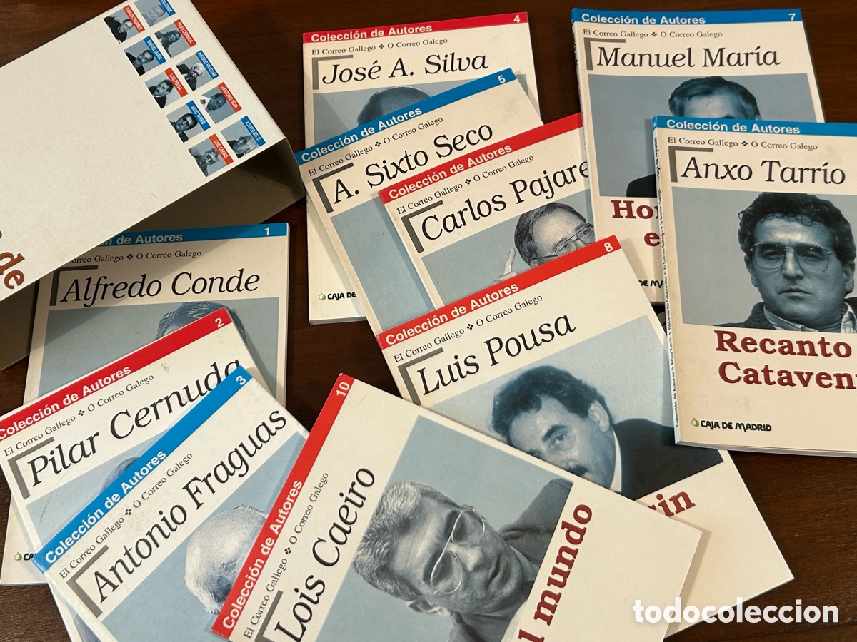 Libros: COLECCI&Oacute;N DE AUTORES.CONDE.CERNUDA.FRAGUAS.SILVA.SIXTO SECO.PAJARES.MANUEL MAR&Iacute;A.POUSA.TARR&Iacute;O.CAEIRO