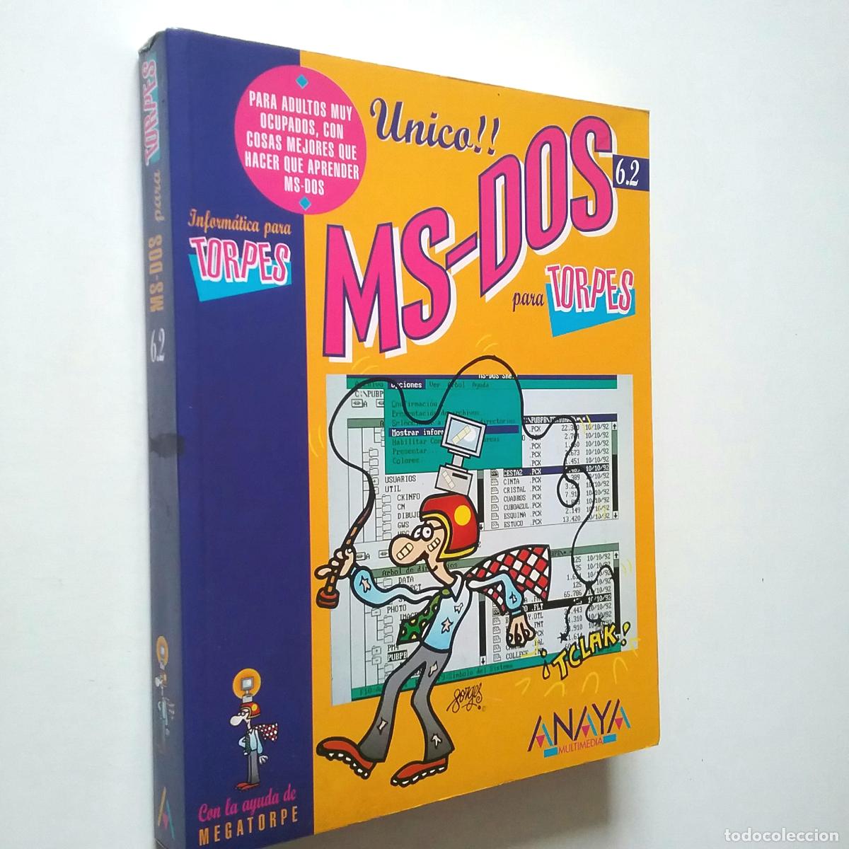 Libros: Jaime Pe&ntilde;a y M&ordf; del Carmen Vidal - MS-Dos 6.2 para torpes - Foto 1