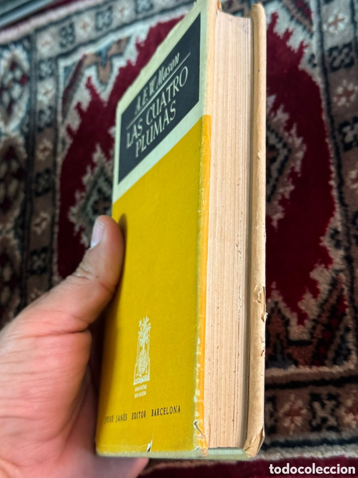 Libros: A. E. W. Mas&oacute;n Las Cuatro Plumas - Foto 2