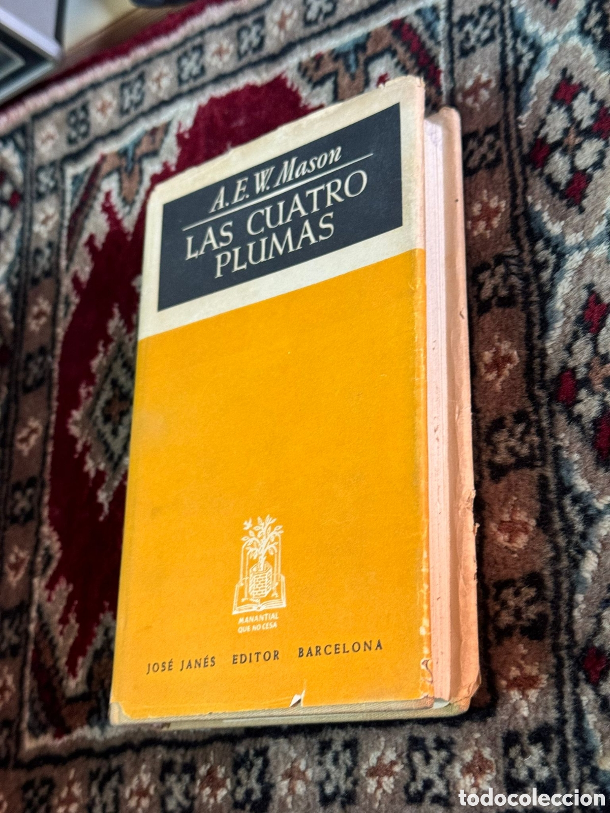 Libros: A. E. W. Mas&oacute;n Las Cuatro Plumas - Foto 3