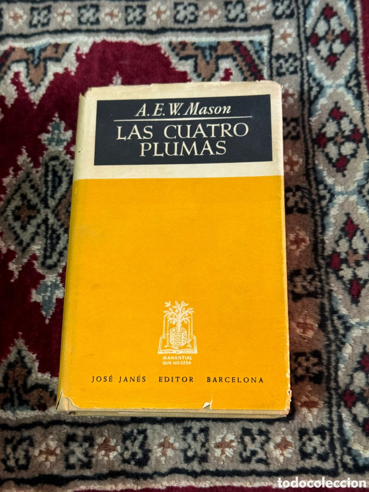 Libros: A. E. W. Mas&oacute;n Las Cuatro Plumas - Foto 1