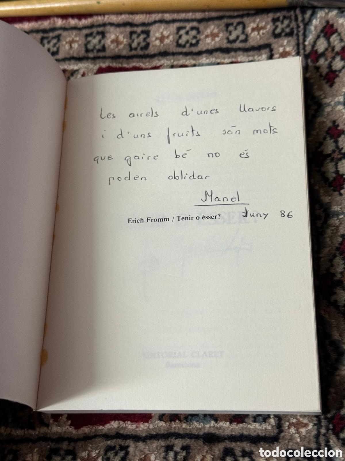 Libros: Erich Fromm Tenir &oacute; &Eacute;sser? Editorial Claret - Foto 4