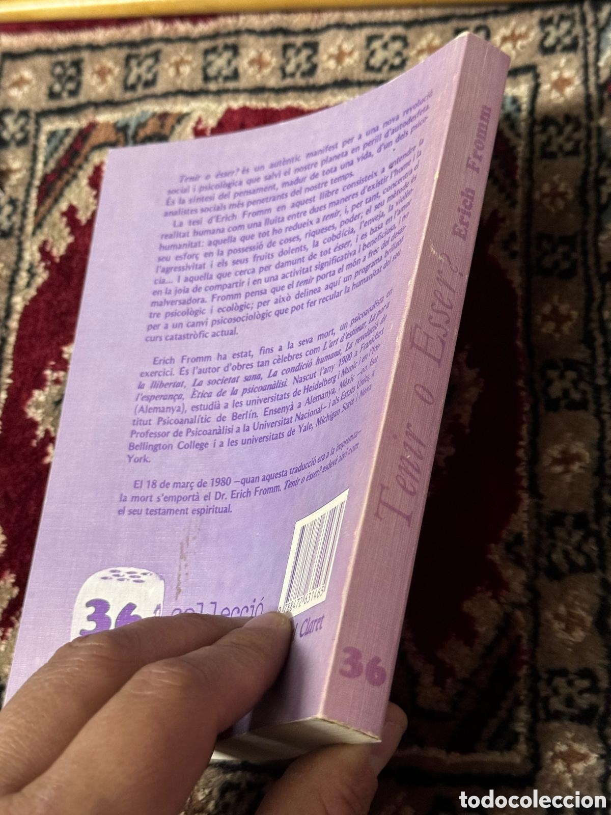 Libros: Erich Fromm Tenir &oacute; &Eacute;sser? Editorial Claret - Foto 6