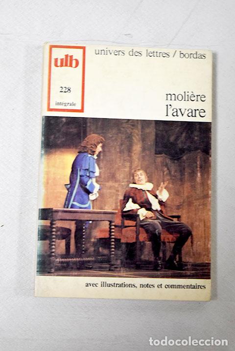 Libros: L avare: Moli&egrave;re: Bordas..- Moli&egrave;re - Foto 1