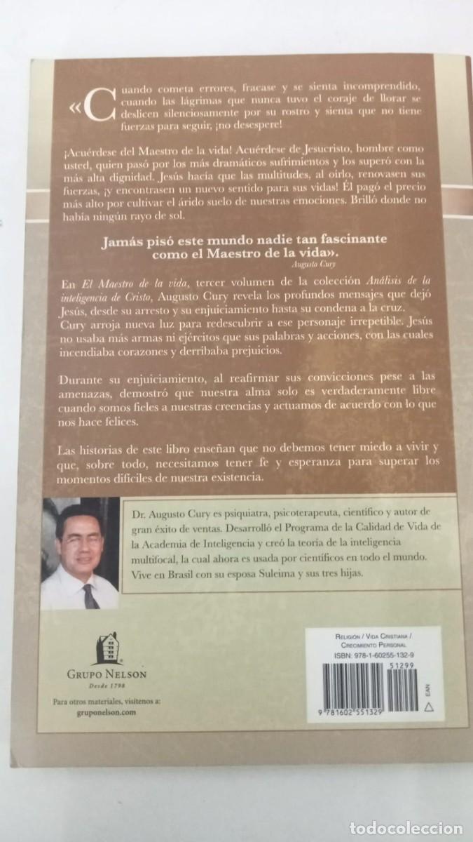 Libros: El maestro de la vida - AUGUSTO CURY - Foto 2