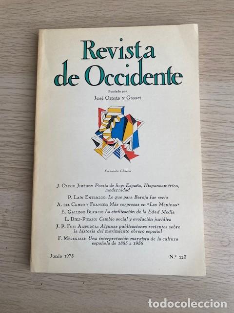 Libros: REVISTA DE OCCIDENTE N&ordm; 123 - Foto 1