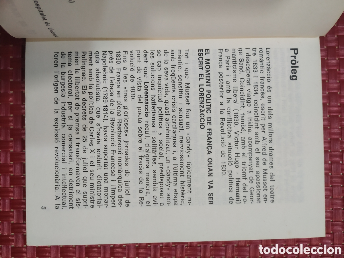 Libros: Lorenz&aacute;ccio. Alfredo de Musset - Foto 2
