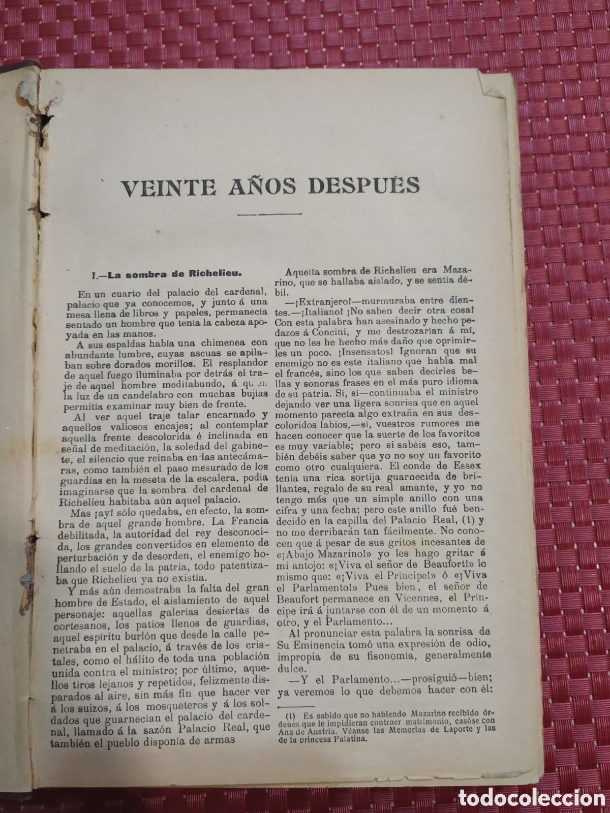 Libros: Veinte a&ntilde;os despu&eacute;s. A. Dumas - Foto 3