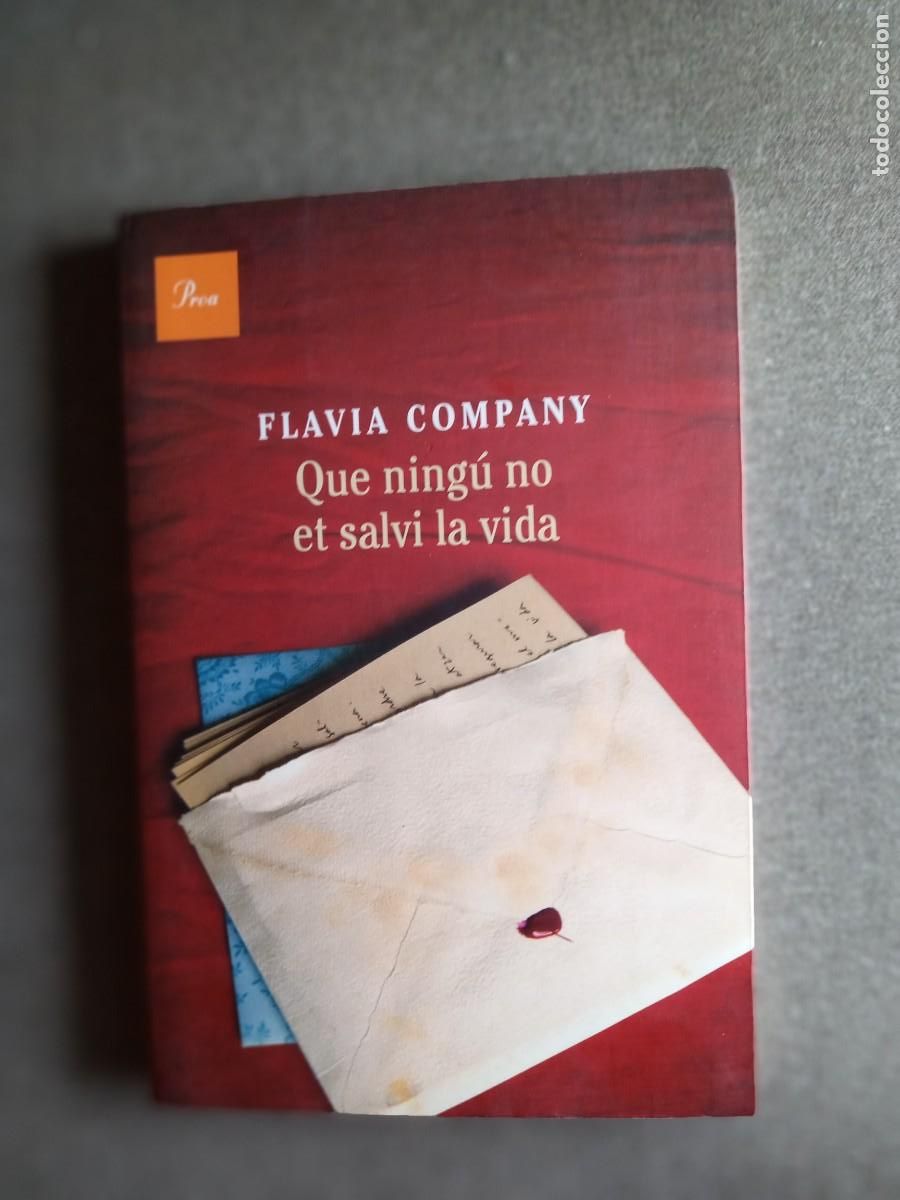 Libros: QUE NING&Uacute; ET SALVI LA VIDA, Flavia Company - Foto 1