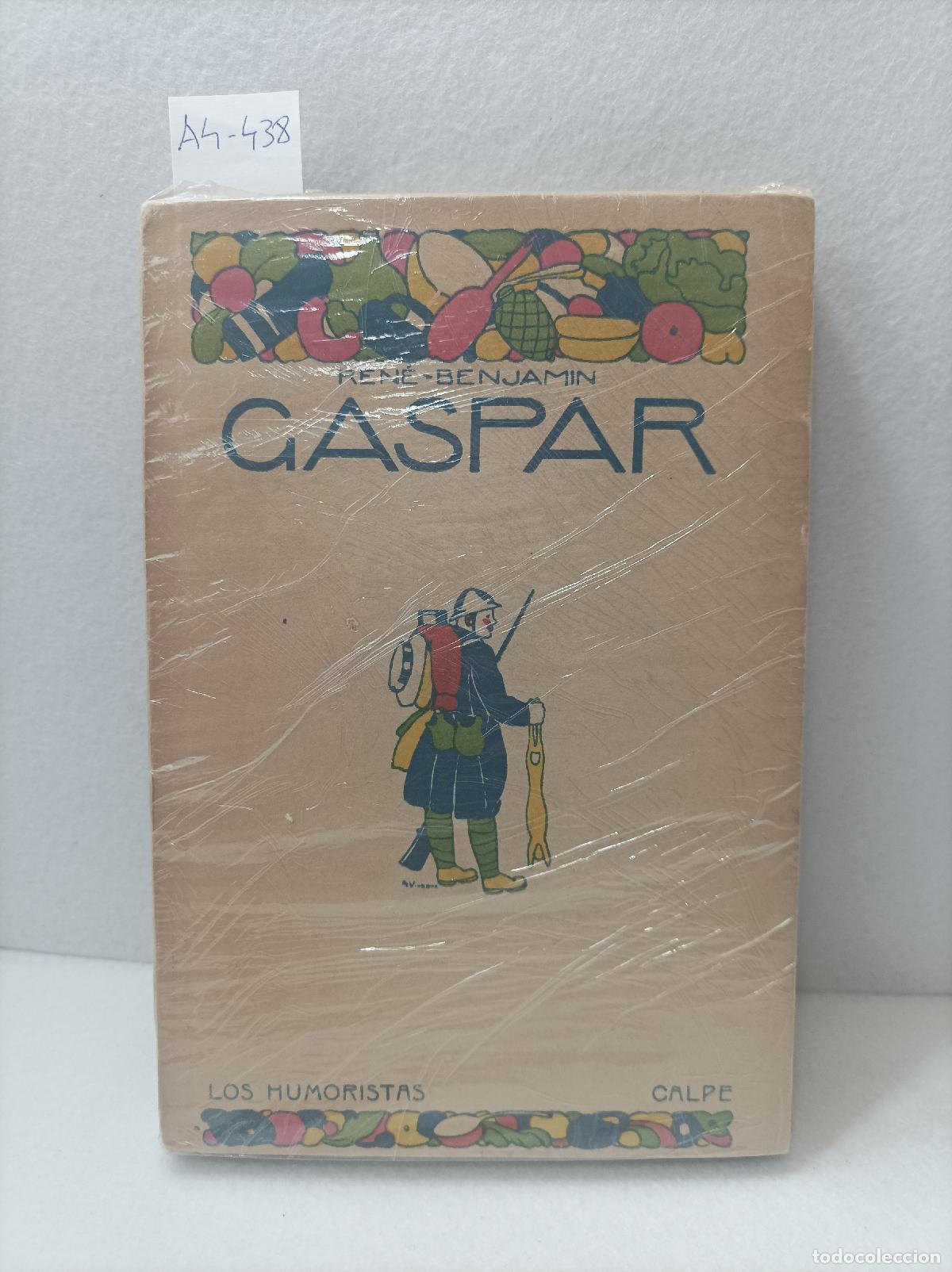 Libros: BENJAM&Iacute;N, Ren&eacute;: - Gaspar. - Foto 1