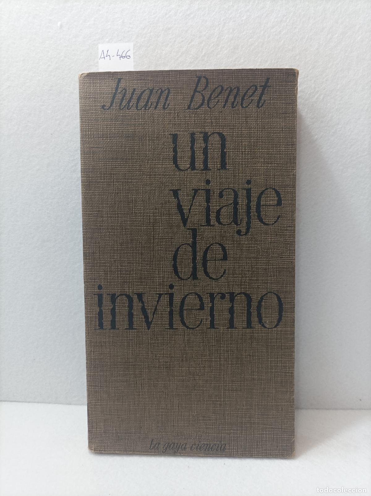 Libros: BENET, Juan: - Un viaje de invierno. - Foto 1