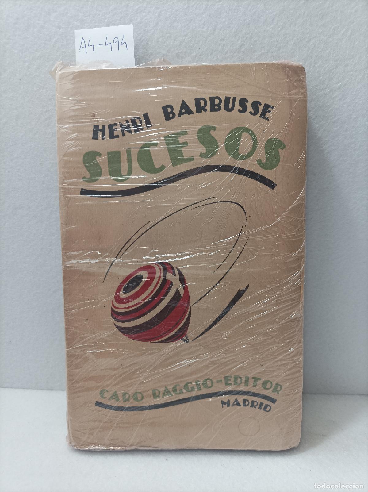 Libros: BARBUSSE, Henri: - Sucesos. - Foto 1