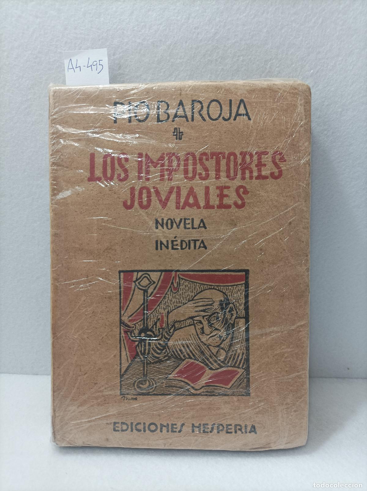 Libros: BAROJA, P&iacute;o: - Los impostores joviales. - Foto 1
