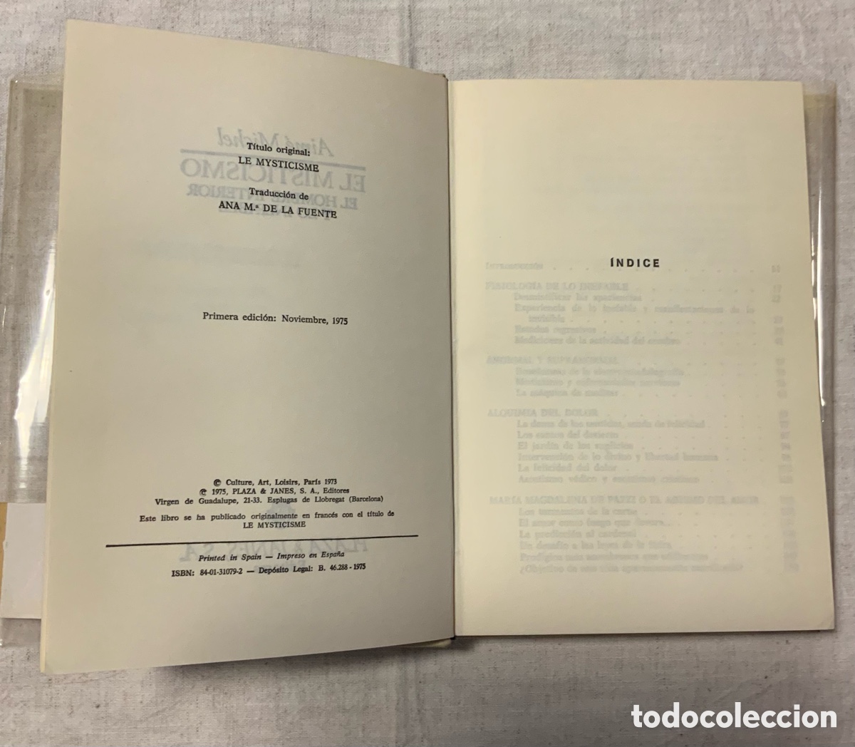 Libros: El misticismo. Aim&eacute; Michel - Foto 3