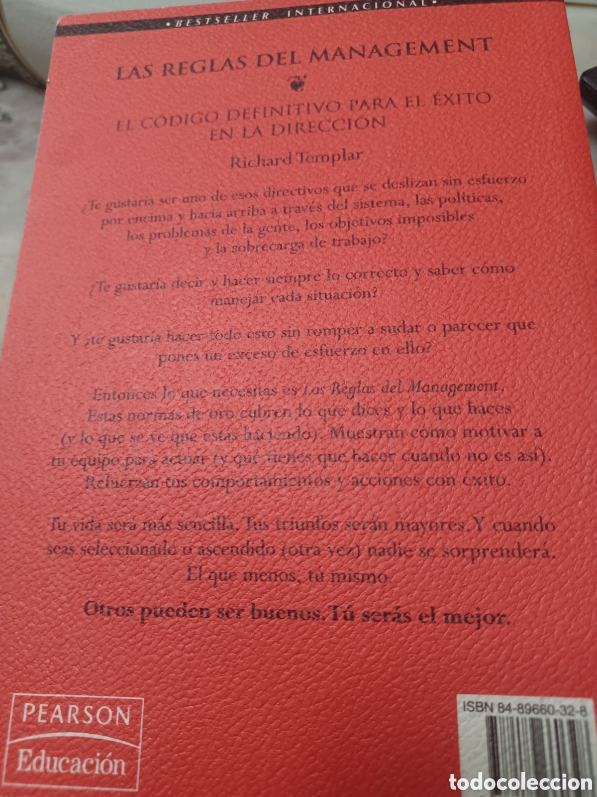 Libros: Barybook C83. La reglas del management Richard templar Pearson - Foto 2