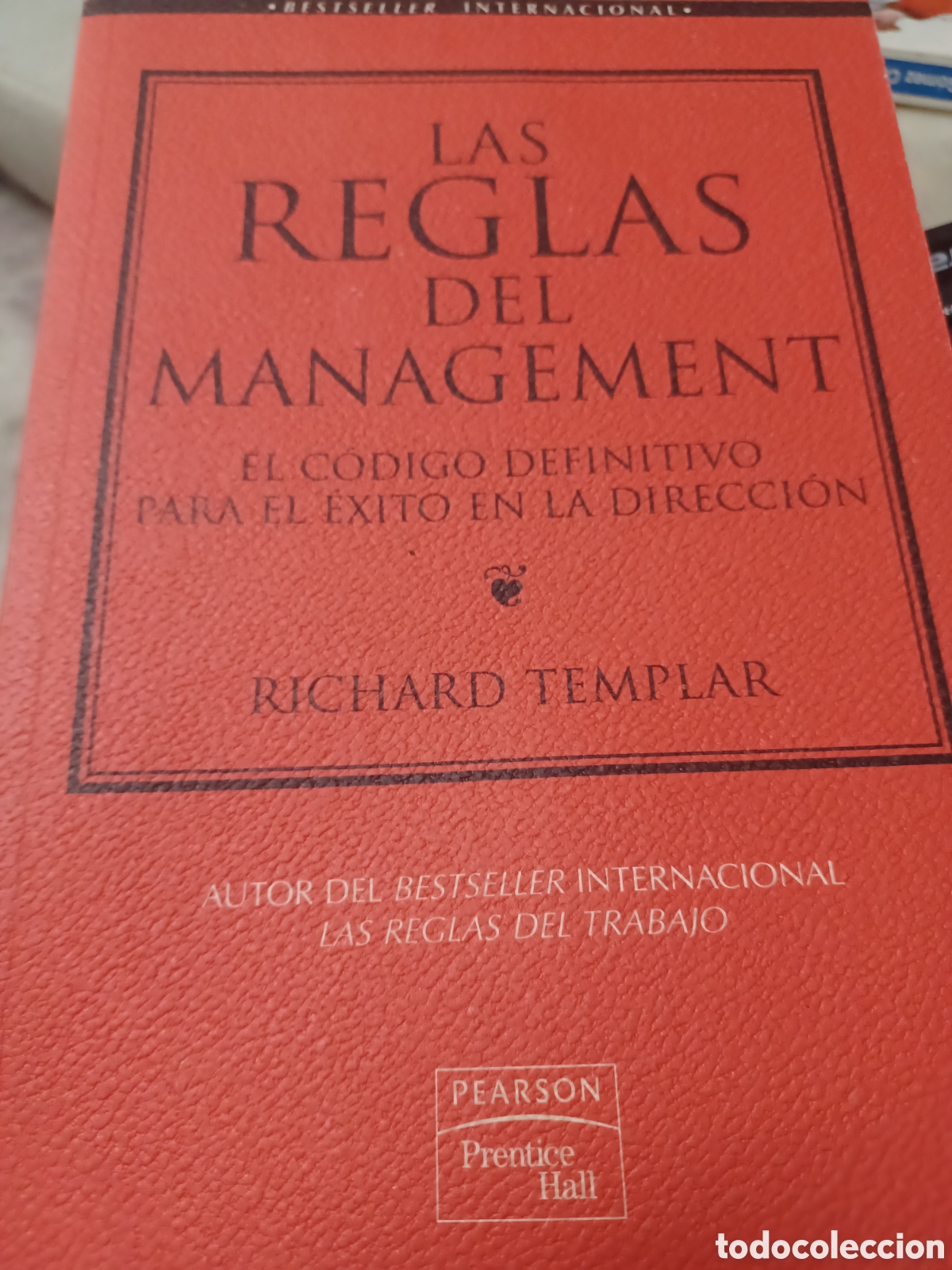 Libros: Barybook C83. La reglas del management Richard templar Pearson - Foto 1