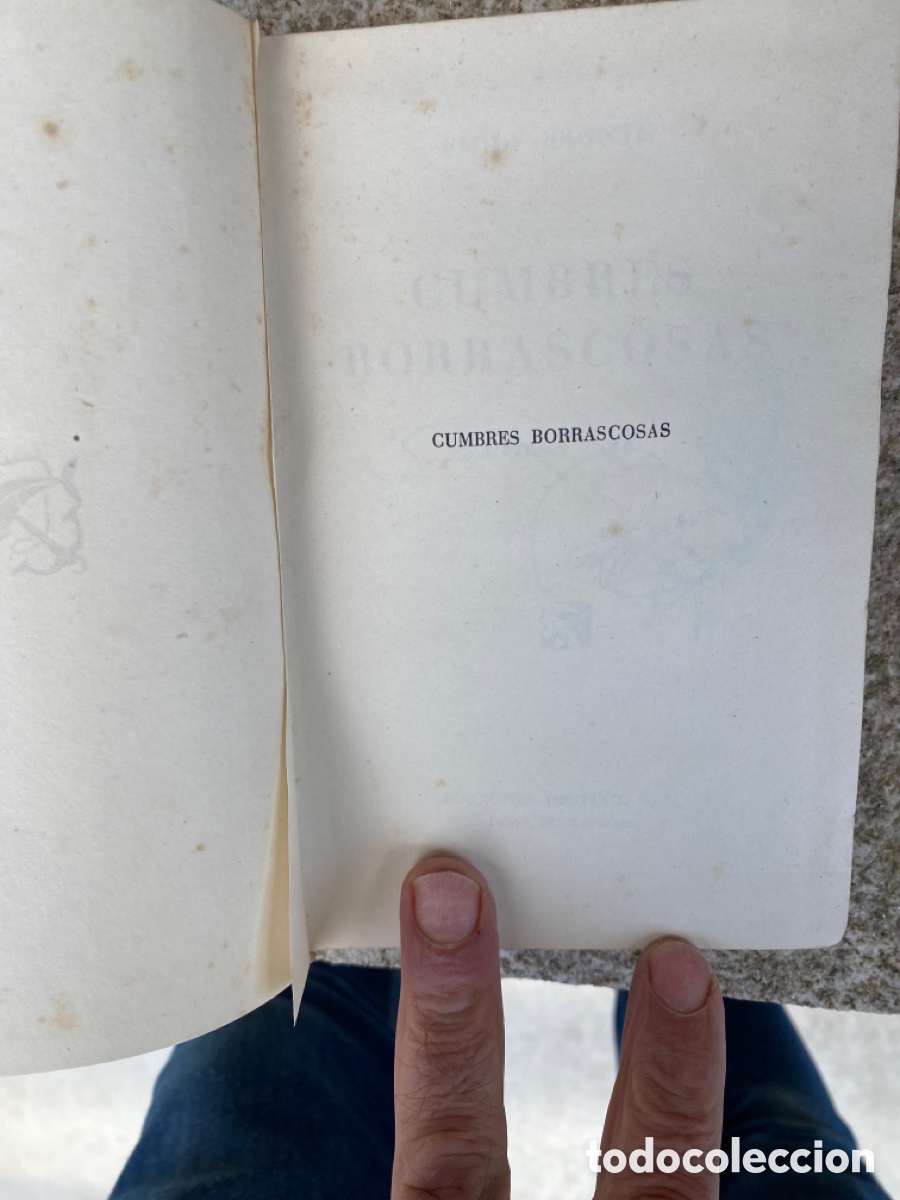 Libros: Cumbres borrascosas. 1950 - Foto 2
