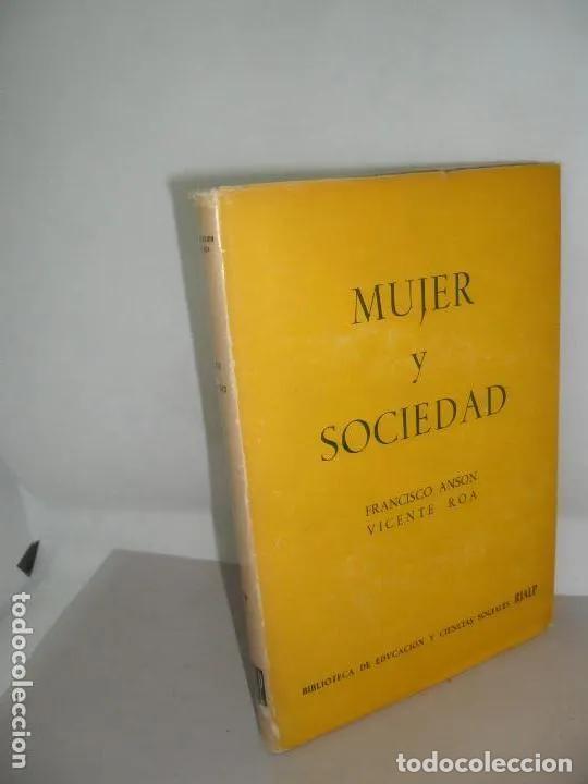Libros: Mujer y sociedad - Francisco Ans&oacute;n y Vicente Roa - Foto 1