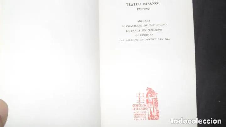Libros: Teatro espa&ntilde;ol (1962-1963) - VVAA - Foto 1