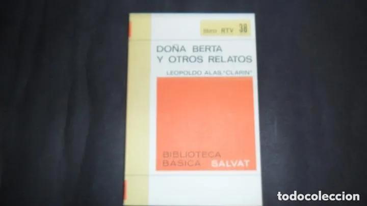 Libros: Do&ntilde;a Berta y otros relatos - Leopoldo Alas Clar&iacute;n - Foto 1
