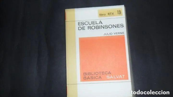 Libros: Escuela de Robinsones - Julio Verne - Foto 2