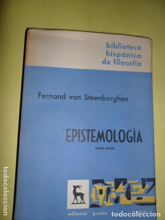 Libros: Epistemolog&iacute;a - Fernand van Steeberghen - Foto 2