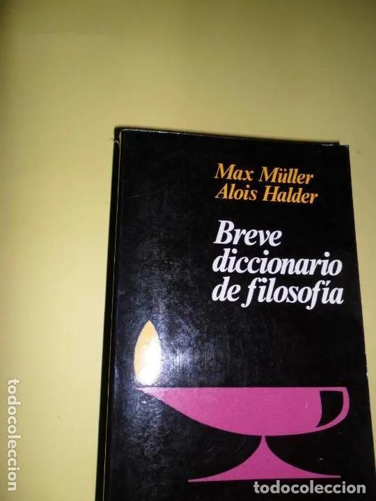 Libros: Diccionario Breve de Filosofia - Foto 1