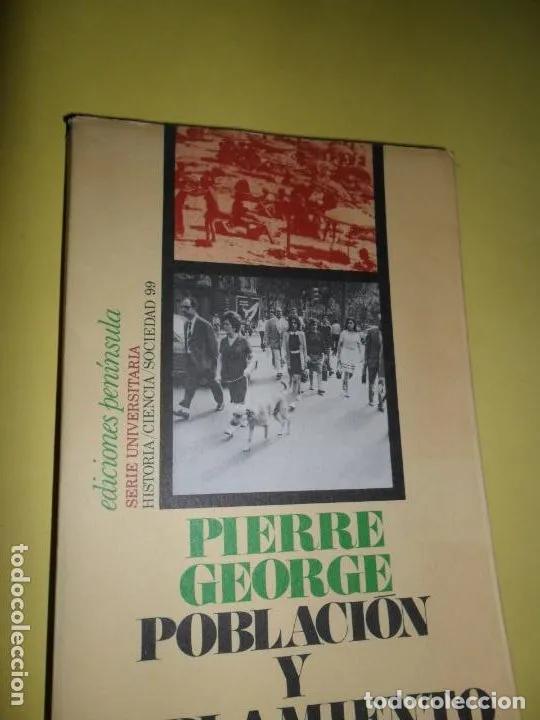 Libros: Poblaci&oacute;n y poblamiento - Pierre George - Foto 1