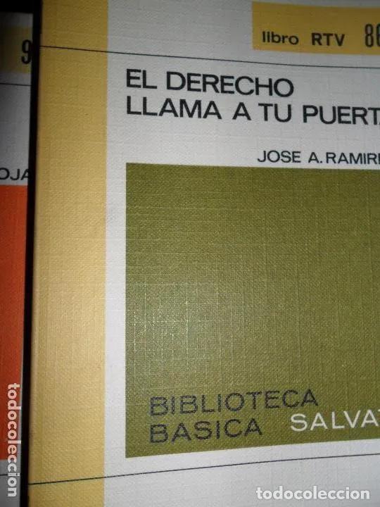 Libros: El derecho llama a tu puerta - Jos&eacute; A. Ram&iacute;rez - Foto 3