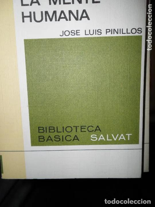 Libros: La mente humana - Jos&eacute; Luis Pinillos - Foto 3