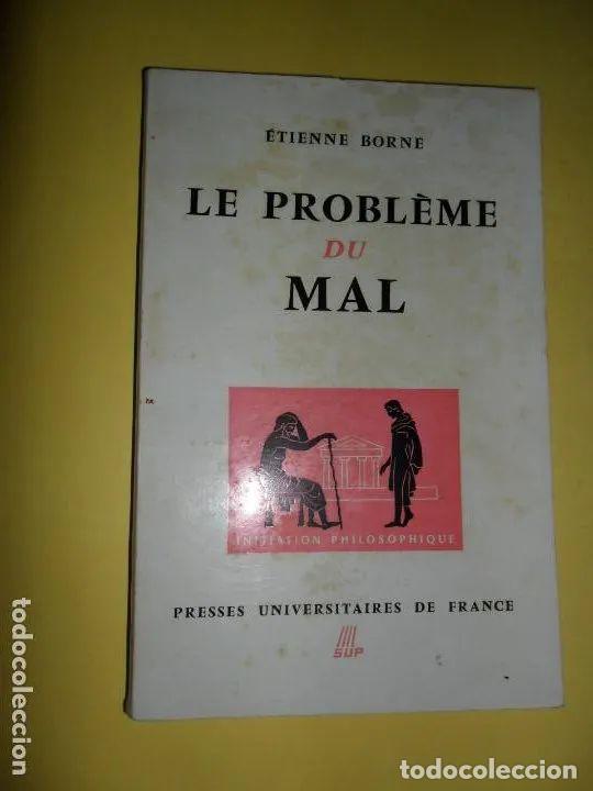 Libros: Le probl&egrave;me du mal - Etienne Borne - Foto 1