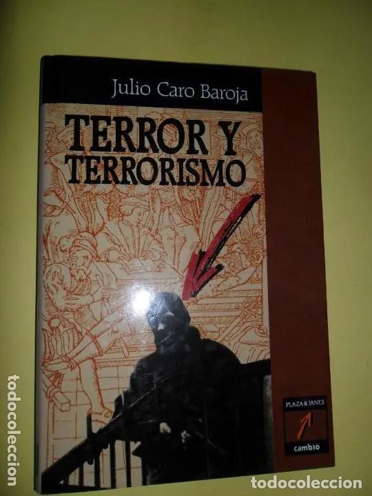 Libros: Terror y terrorismo - Julio Caro Baroja - Foto 1
